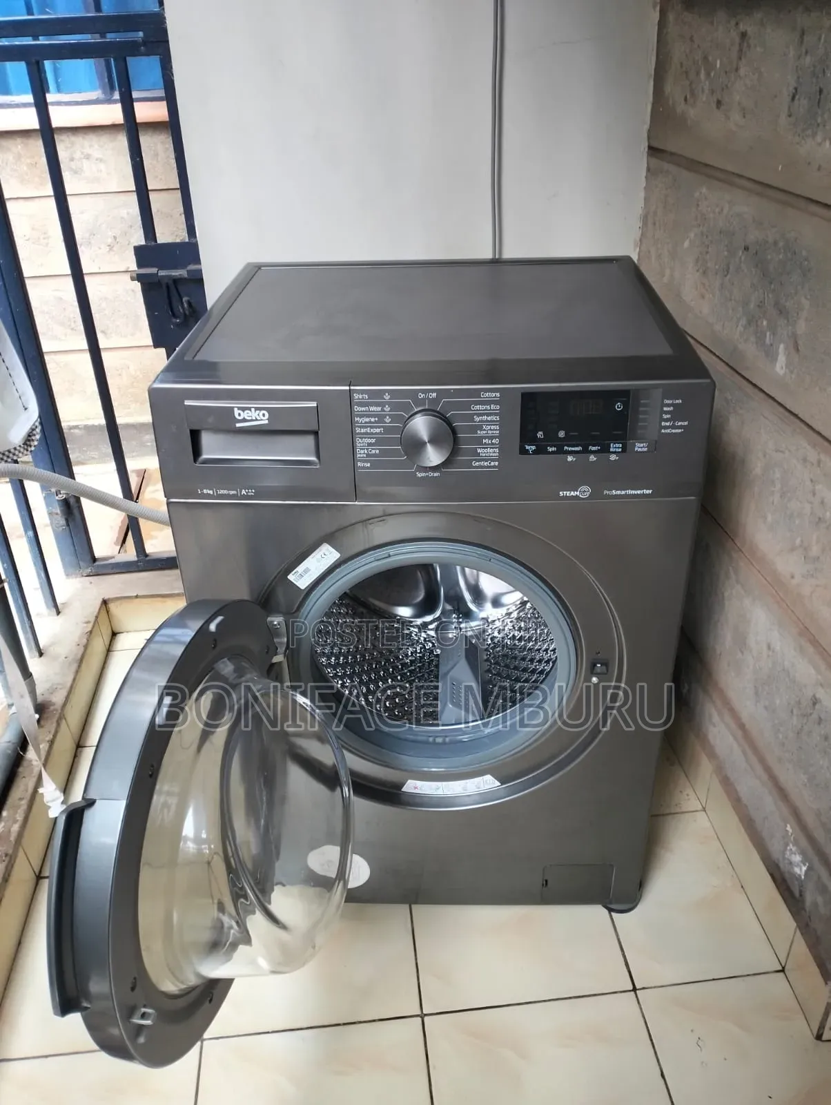 Beko Washing Machine That Doubles Up as Semi Dryer.
