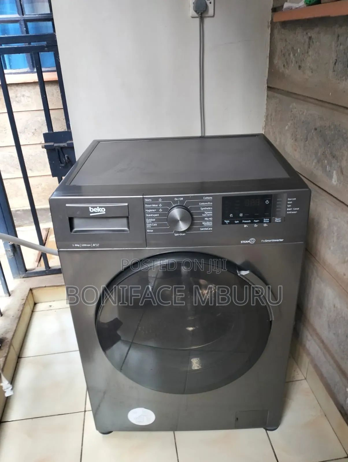 Beko Washing Machine That Doubles Up as Semi Dryer.