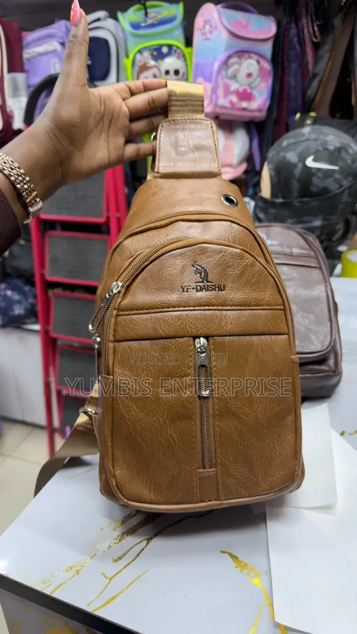 Light Brown Chest Bags Crossbody at 800