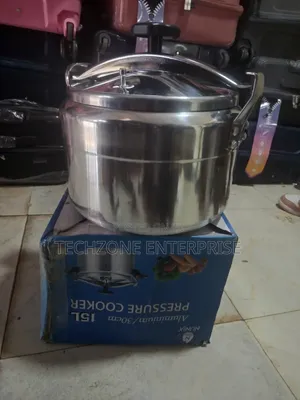 Nunix 15 Litres Aluminum Manual Pressure Cooker 