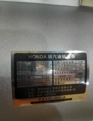 Honda WB30XH GX160 Water Pump