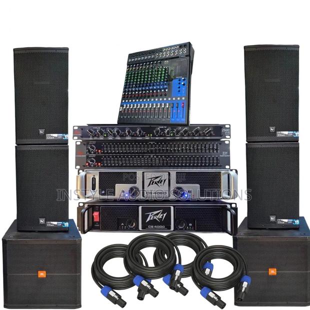 Standard Sound System Complete for Events, Church,hire and School