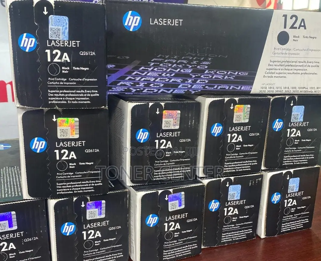 Premium HP 12A Black Toner (Q2612A) – Reliable Office Printing