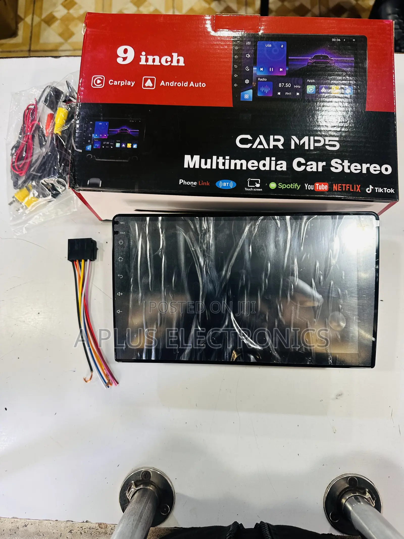9 Inch Car Radio Linux Touchscreen Bluetooth Multimedia Player