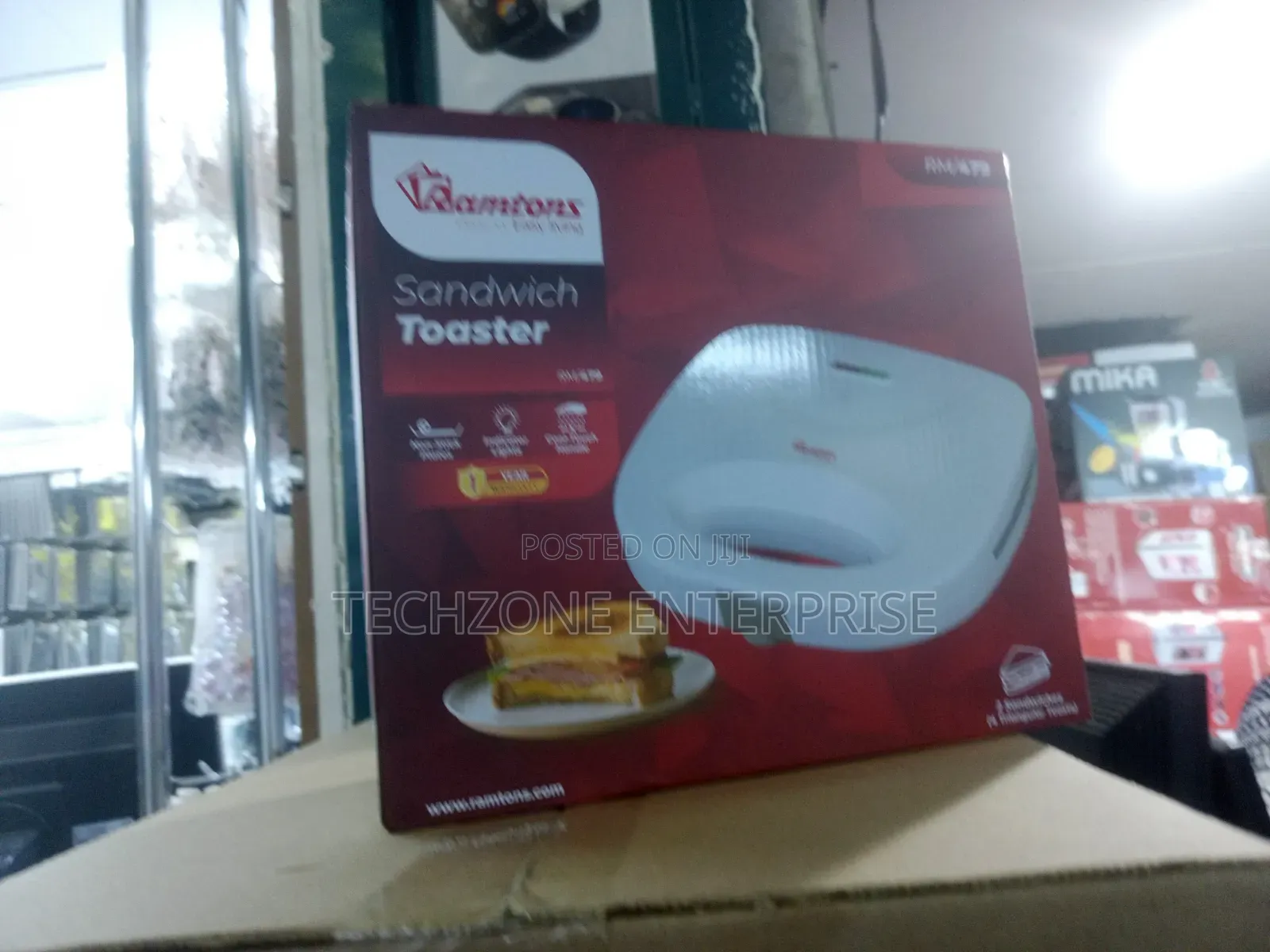 Ramtons RM/479 Sandwich Maker Toaster 