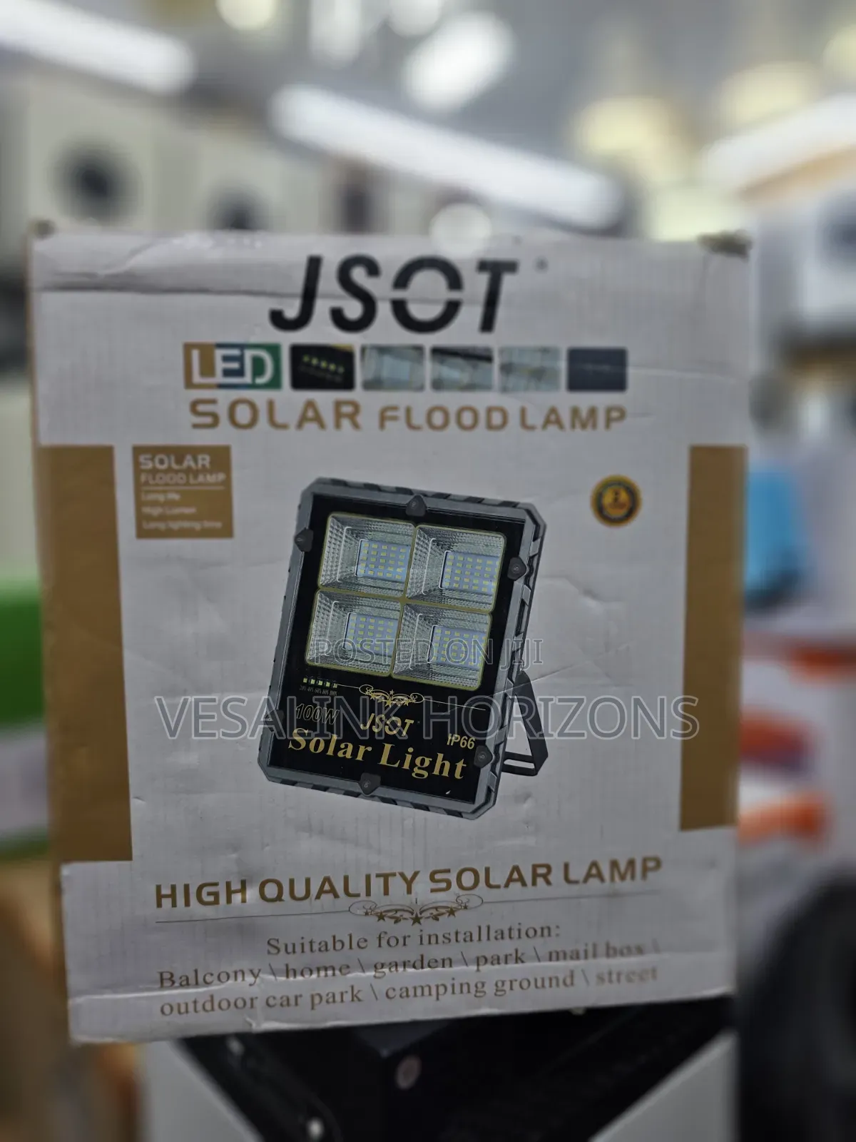 JSOT Solar Flood Light 100W