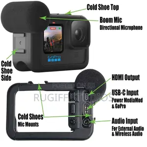 The GoPro Media Mod for HERO9/HERO10/HERO12 Black13