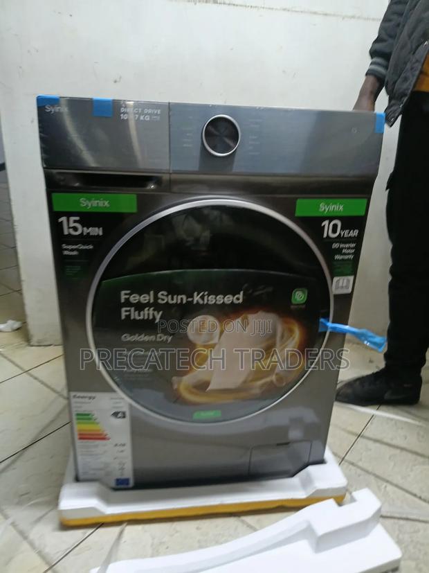 Syinix 10KG Wash 7KG Dry Front Load Washing Machine