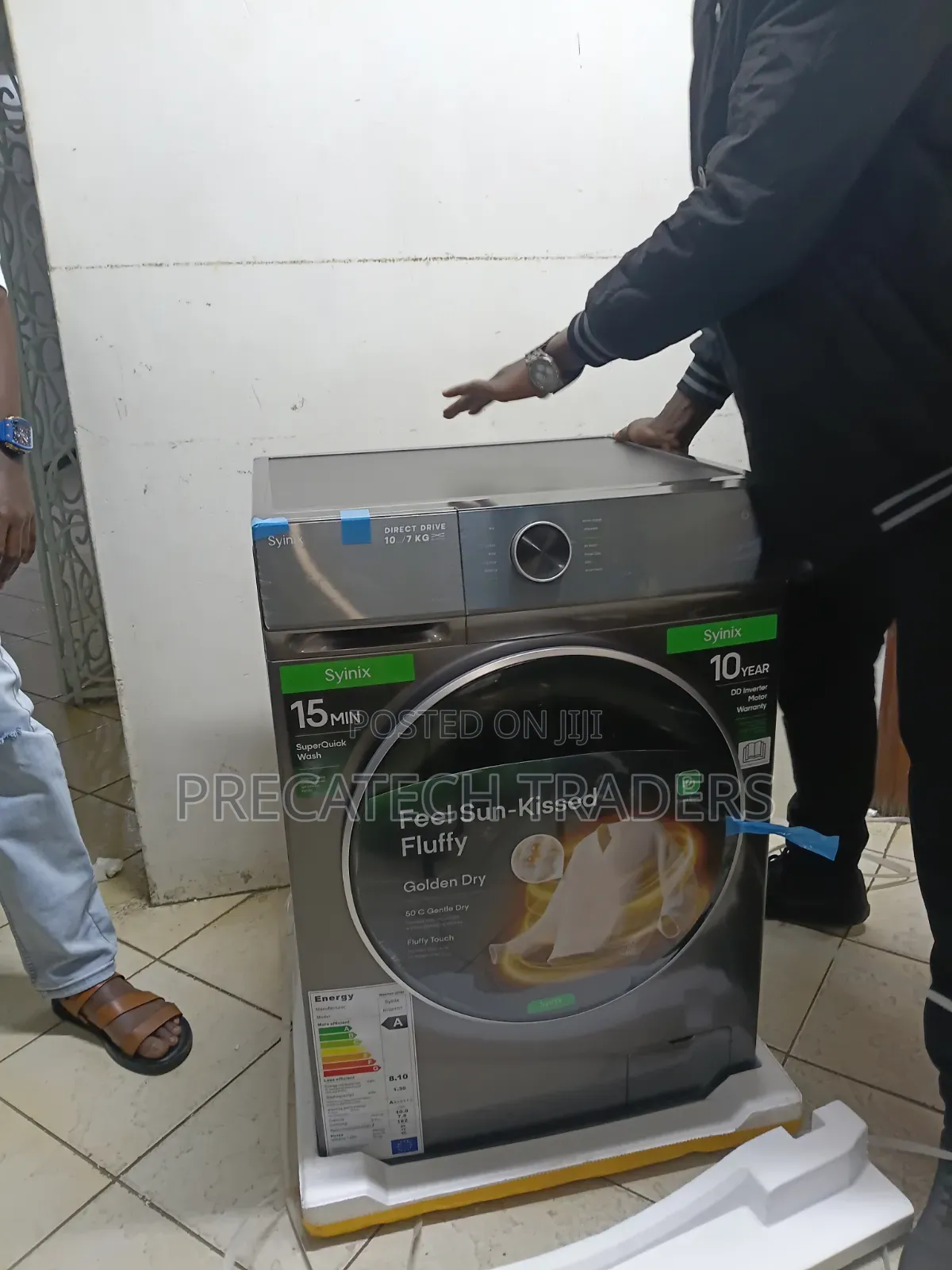 Brand New Syinix 10KG Washing Machine With 7kg Dryer