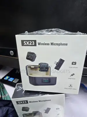 SX23 Dual Wireless Microphone for Vlogging Streaming