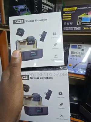 SX23 Dual Wireless Microphone for Vlogging Streaming