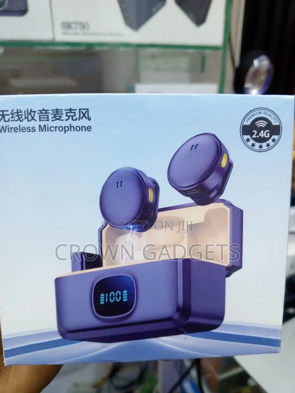 Q18 Dual Wireless Mic for Vlog Podcast YouTube Recording