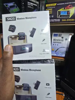 SX23 Clip-on Wireless Mic With Noise Reduction Technology