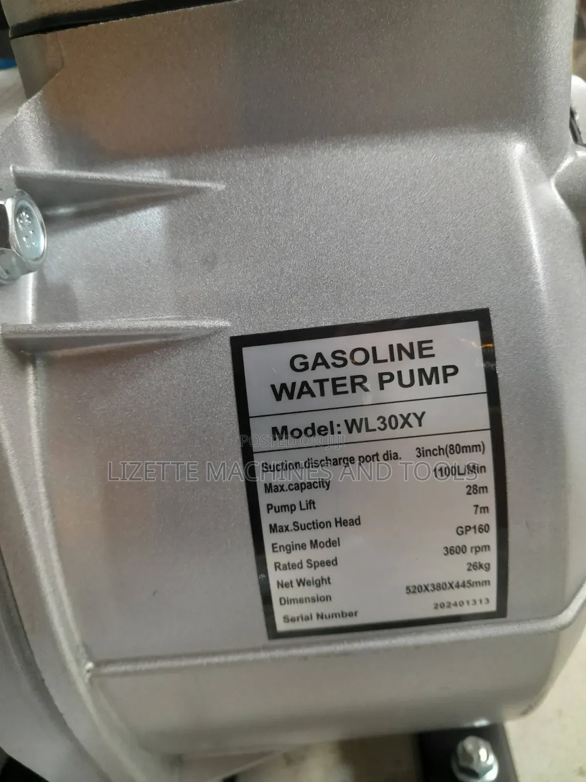 Honda 3" GP160 Gasoline Water Pump WL30XY