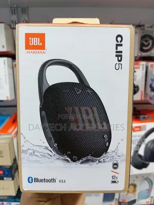 JBL CLIP 5 – 7 Watt Portable Waterproof Speaker – Black