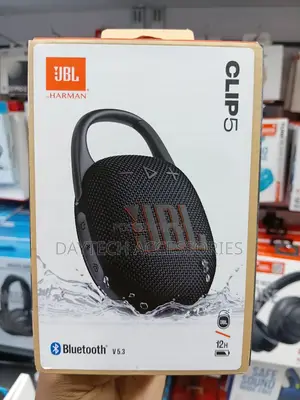 JBL CLIP 5 – 7 Watt Portable Waterproof Speaker – Black