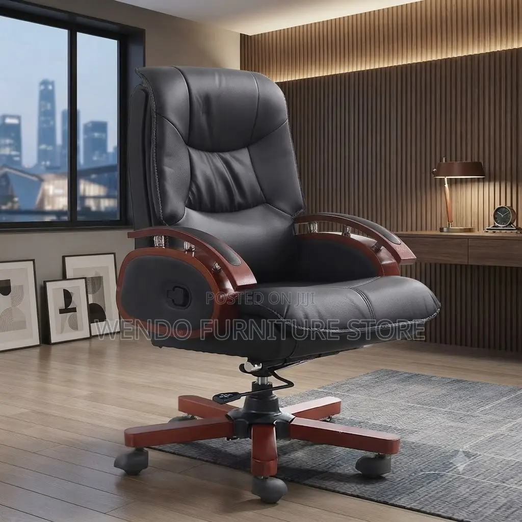 Office Chairs; Executive Office Chairs With Tuff Leather Cushion