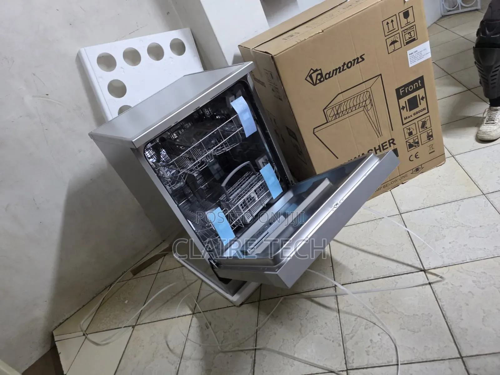 Ramtons RW/300 Automatic Dishwasher – Large Family Capacity