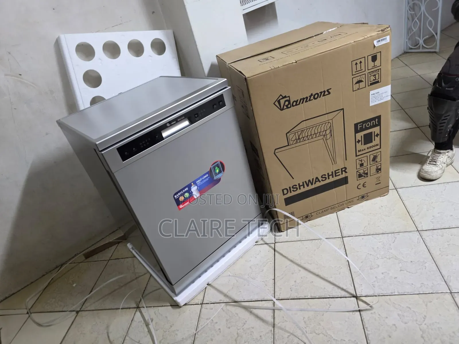 Ramtons RW/300 Automatic Dishwasher – Large Family Capacity