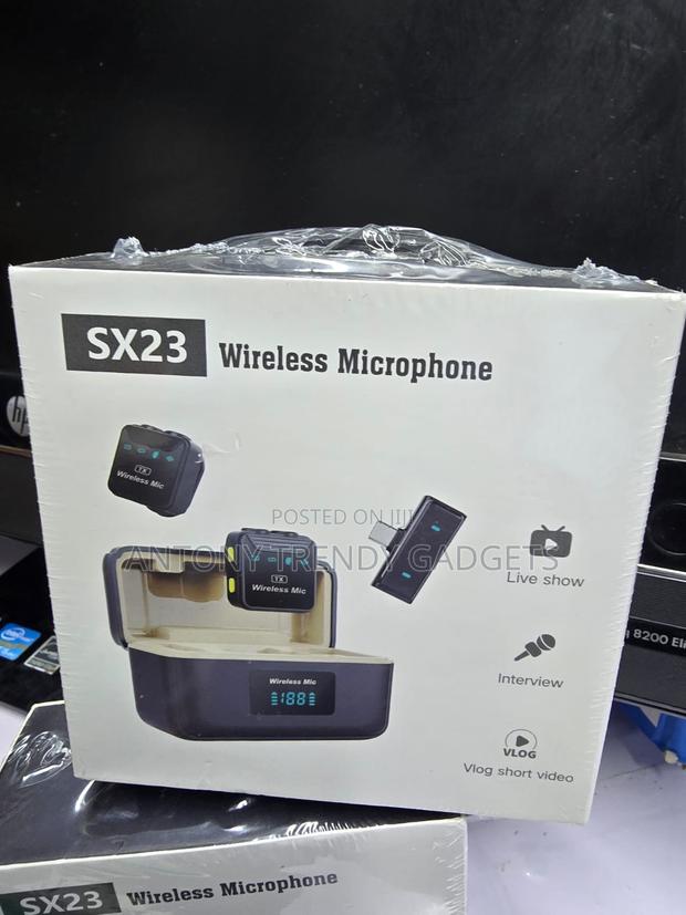 SX23 Noise Reduction Lavalier Mic for YouTube TikTok - thumbnail 2