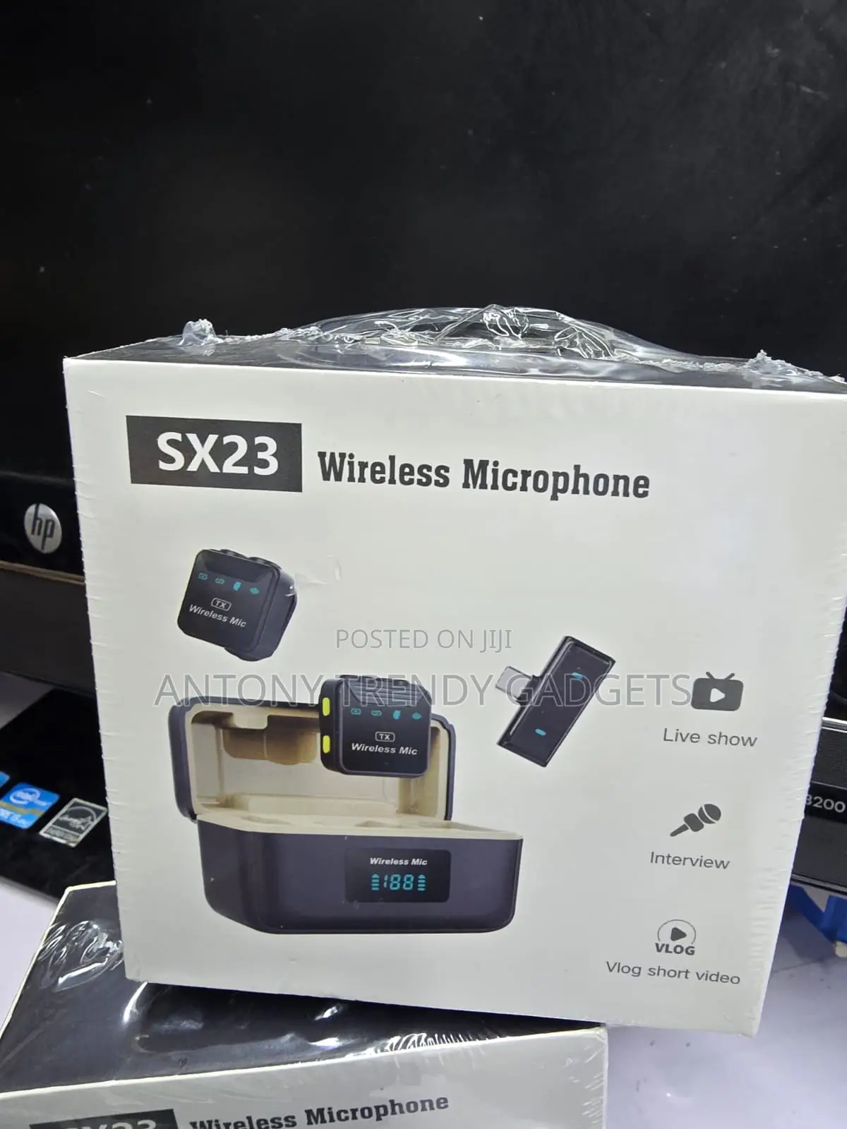 SX23 Noise Reduction Lavalier Mic for YouTube TikTok