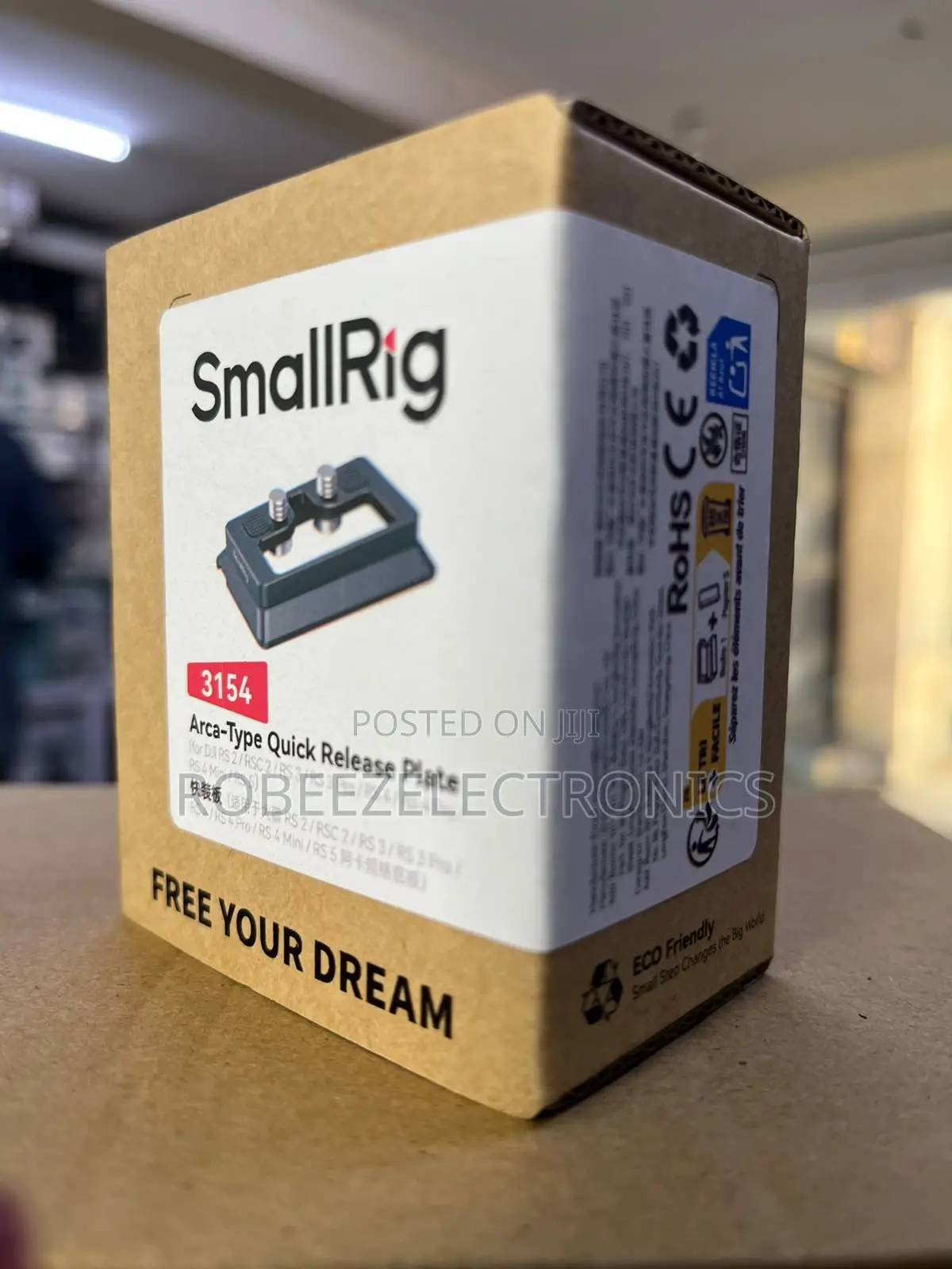 SmallRig Arca-Type Quick Release Plate for RS Gimbals