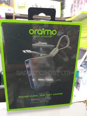 Oraimo 30w Fast Charge Power Bank