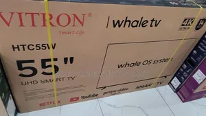 Vitron 55" WhaleOS Smart TV (Model HTC55W