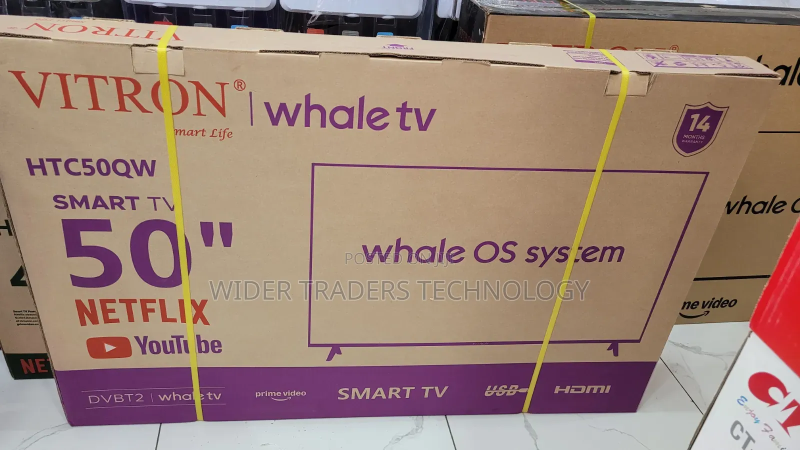 Vitron 50" Smart TV (Model HTC50QW