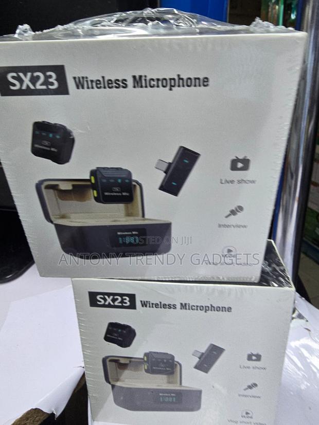 SX23 Rechargeable Wireless Microphone for Live Streaming - thumbnail 3