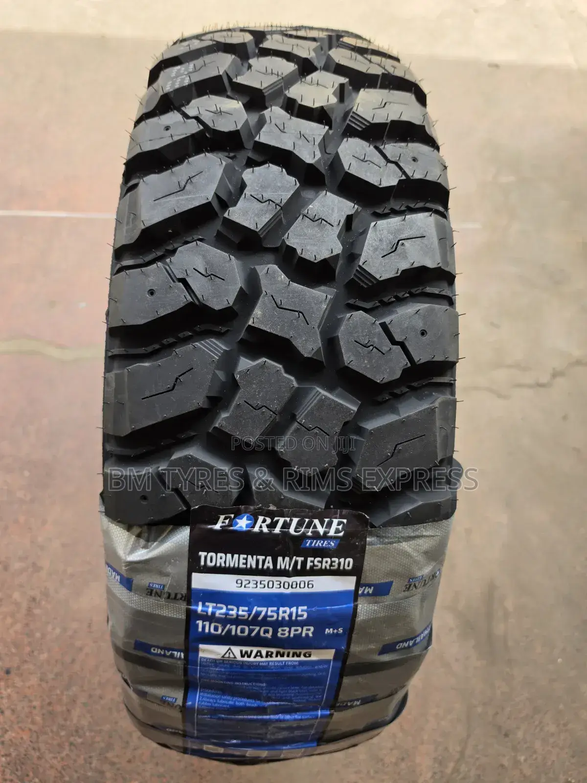 235 /75 R15 Fortune Tires (Mud Terrain) Thailand, FSR 310.