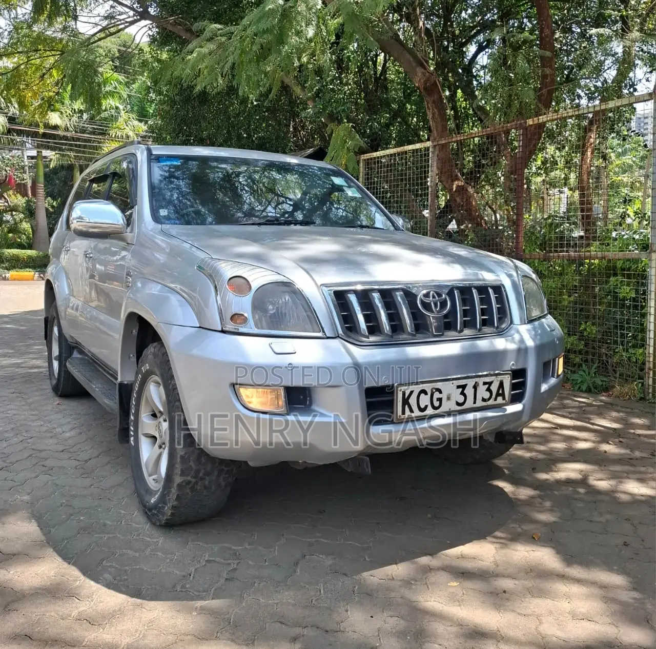 Toyota Land Cruiser Prado 2009 Silver
