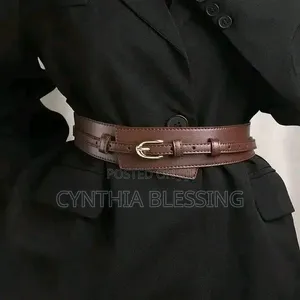 Fashion Waist Leather Belt With Buckle
