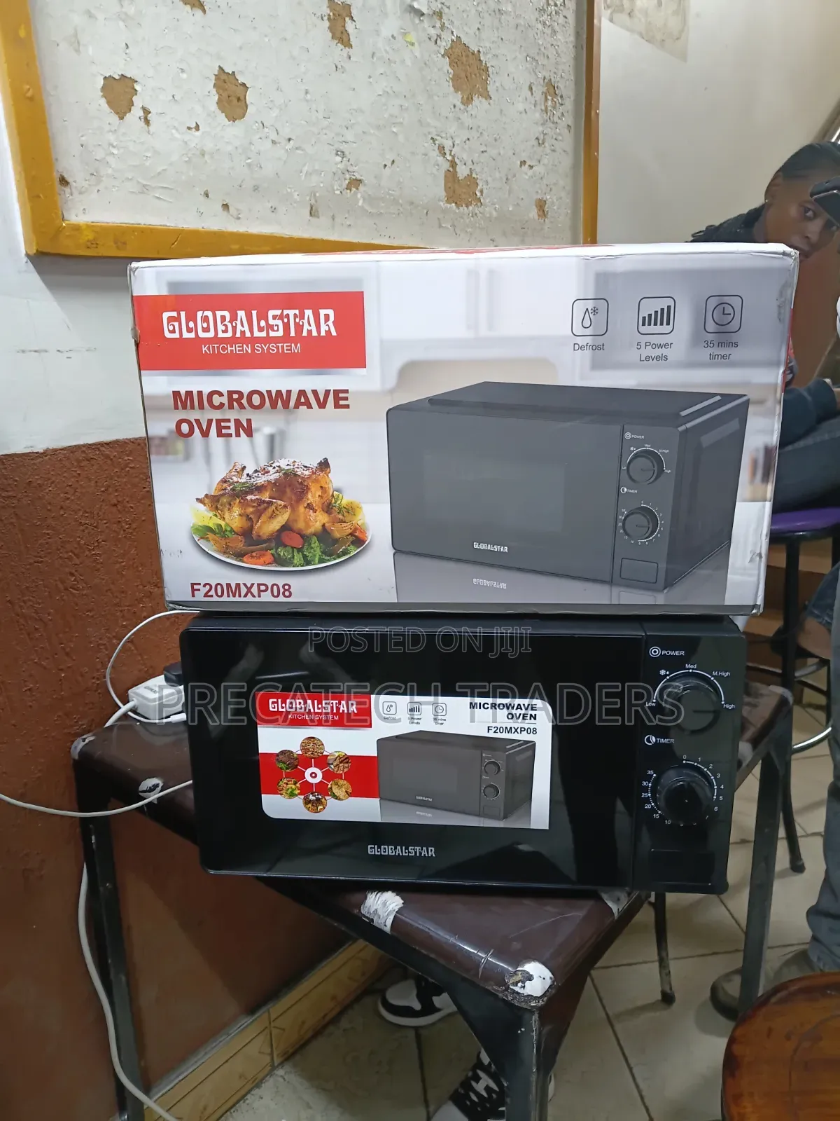 Globalstar F20MXP08 20L Microwave Oven