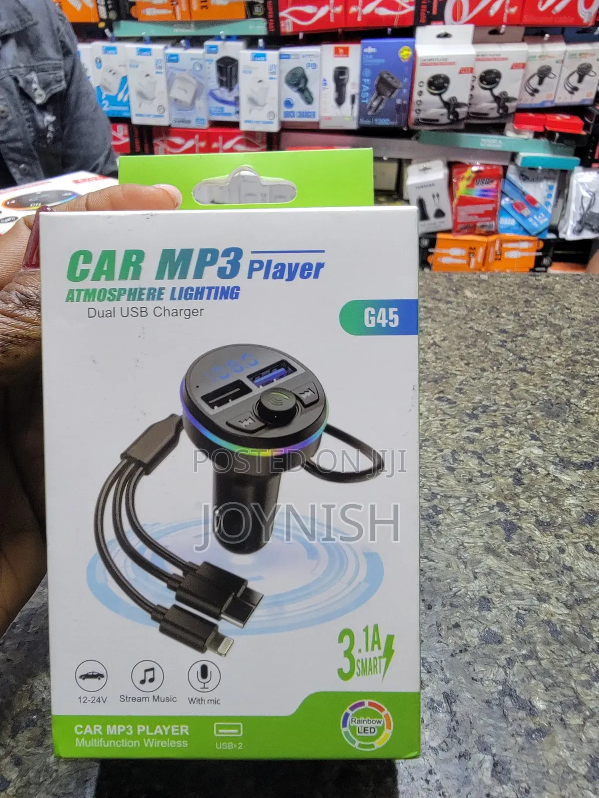 G45 Dual Car Mp3 Player