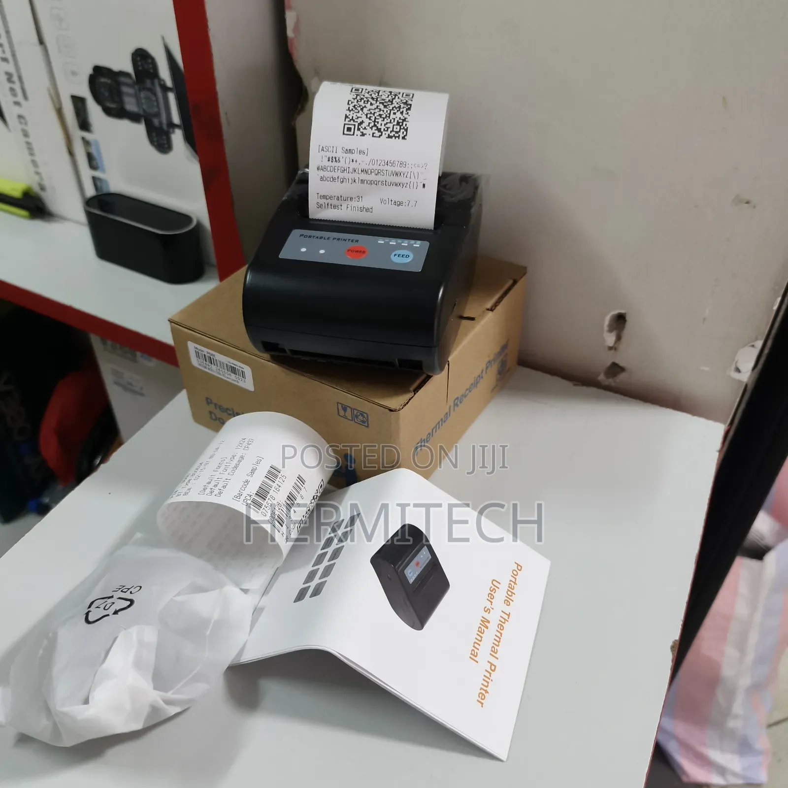 Thermal Receipt Portable Bluetooth Printer Compatible for Etims