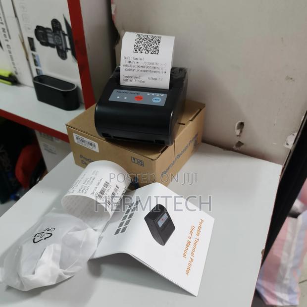 Thermal Receipt Portable Bluetooth Printer Compatible for Etims