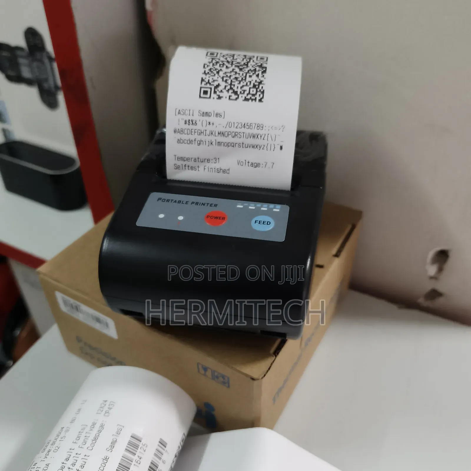 Thermal Receipt Portable Bluetooth Printer Compatible for Etims