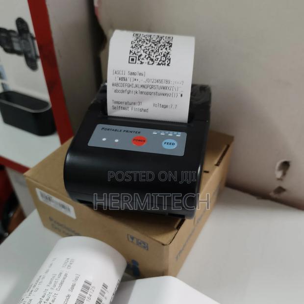 Thermal Receipt Portable Bluetooth Printer Compatible for Etims - thumbnail 2