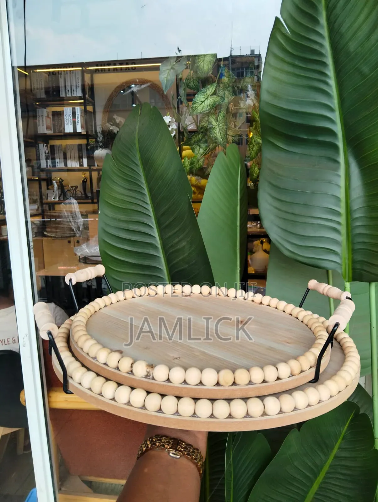 Decorative Wooden Bead Trays - Pl