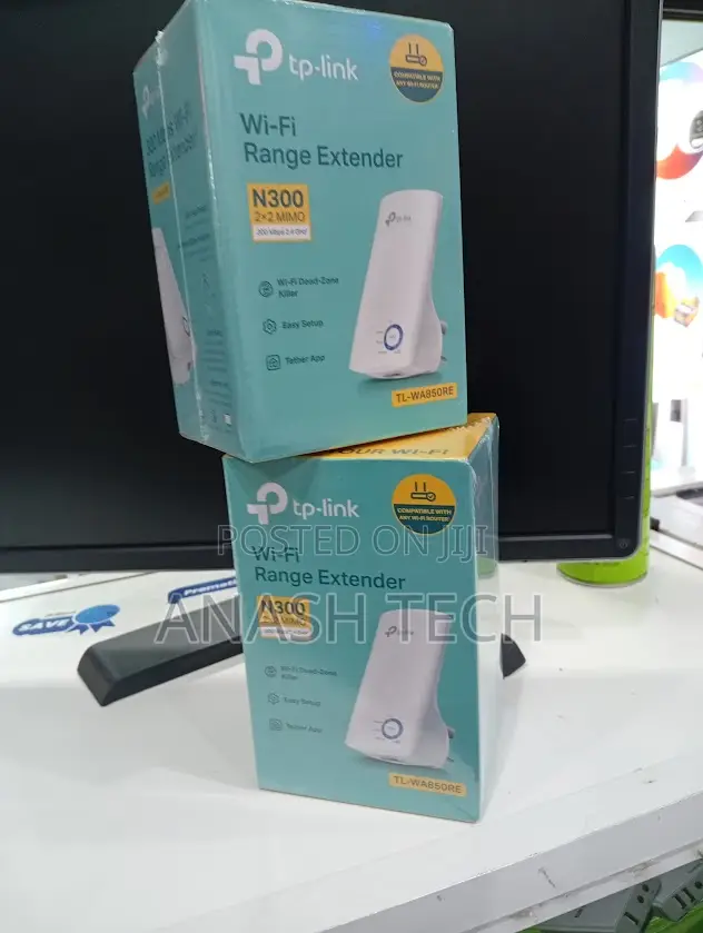 TP-Link N300 Range Extender – Eliminate Wi-Fi Dead Zones