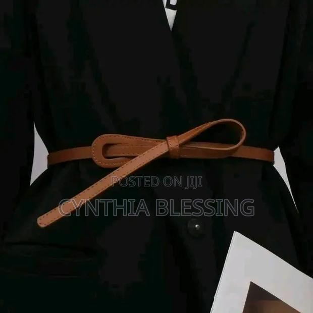 Fashion Waist Belt_with Unique Buckling Style