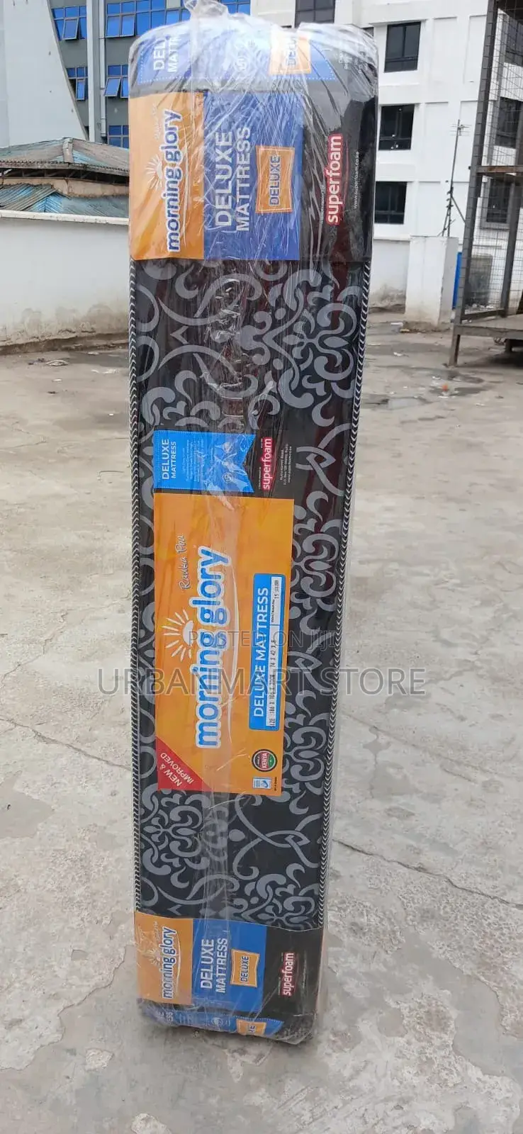 Morning Glory 4x6 8 Inch Plain Foam Bed Mattress