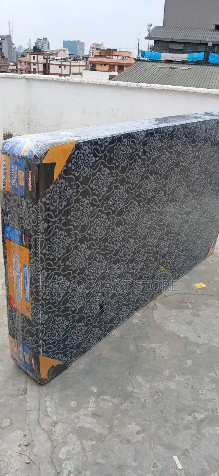 Morning Glory 4x6 8 Inch Plain Foam Bed Mattress