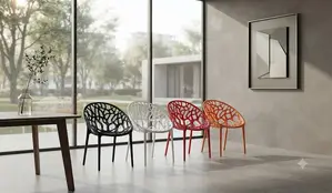 Home Chairs; Plastic Home Restaurant Dining Room Chairs