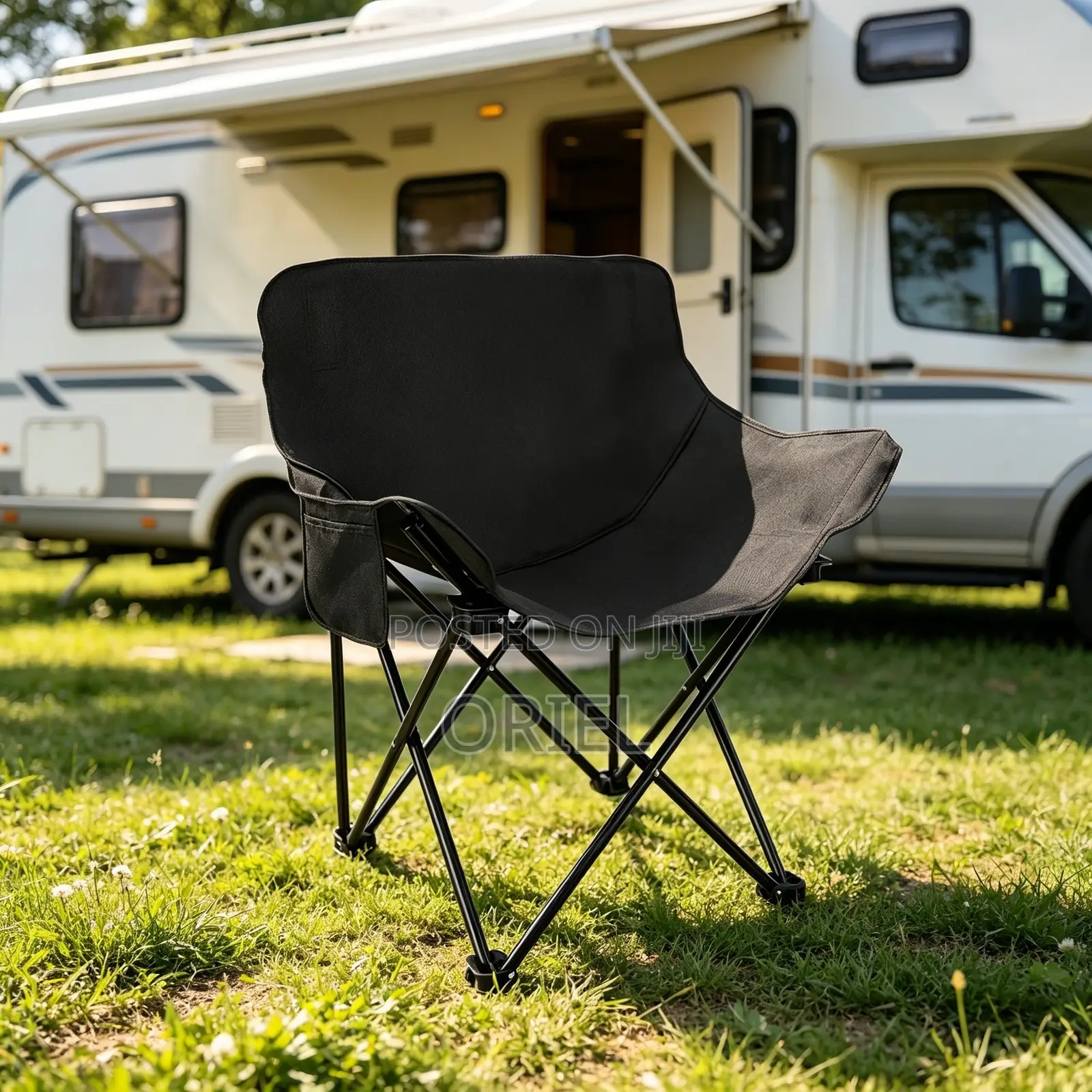 Home Chairs : Outdoor Foldable Portable Camping Chair