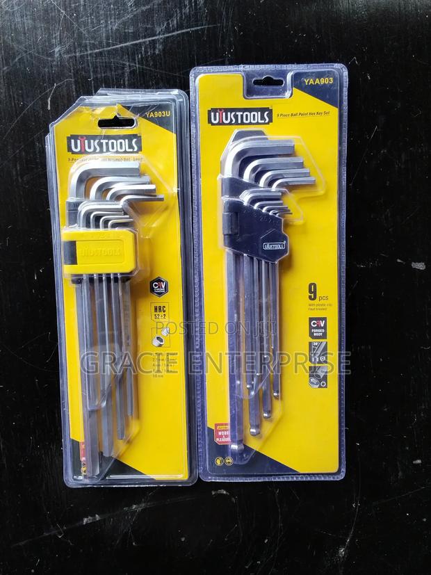 Flat Head Hex Wrench Set (Long) - main view
