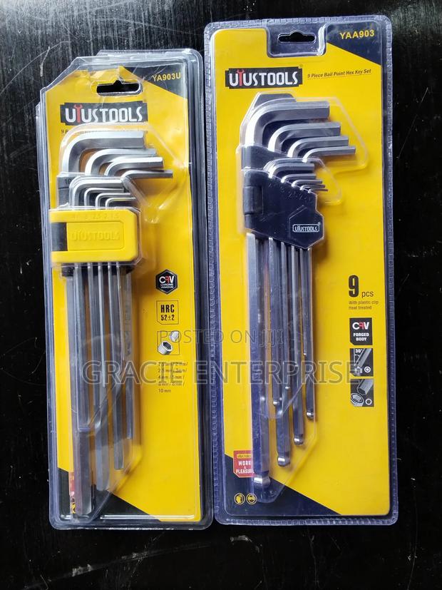Flat Head Hex Wrench Set (Long) - thumbnail 2