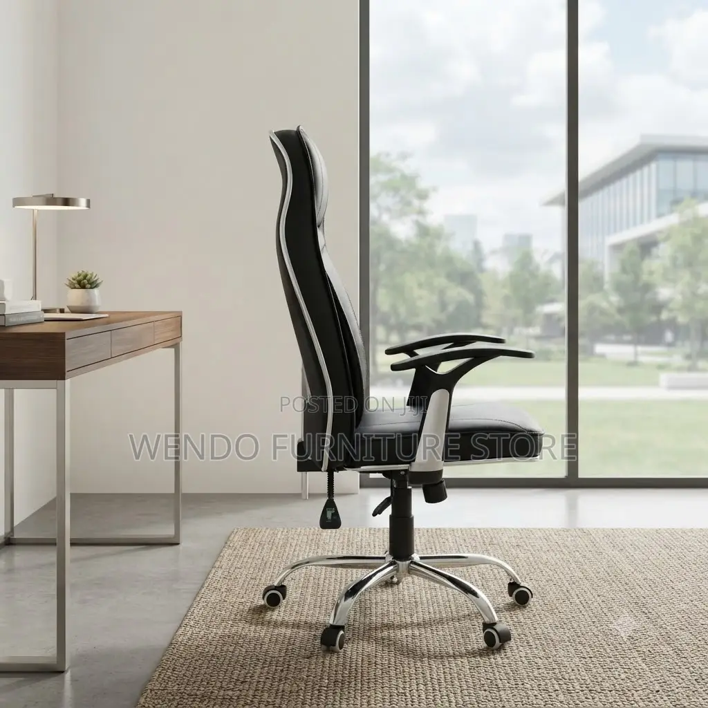 Office Chairs'; Leathered Office Recliner High Backed Chairs