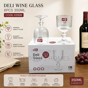 Deli Wine Glass Set – 6PCS_b